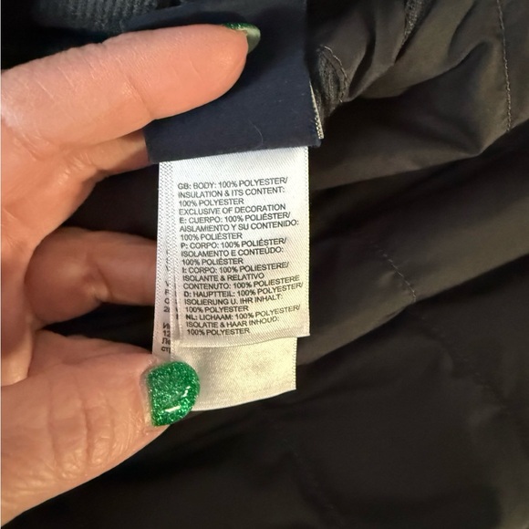 The North Face Women’s Black Mossbud Fleece-Lined Reversible Jacket Size Large - Picture 8 of 12